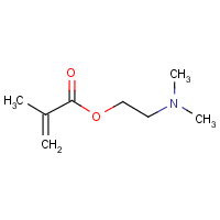 N,N-Dimethylaminoethyl methacrylate formula graphical representation
