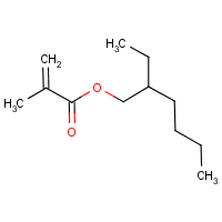 2-Ethylhexyl methacrylate formula graphical representation