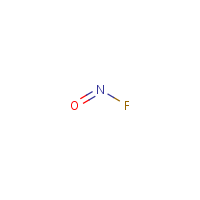 Nitrosyl fluoride formula graphical representation