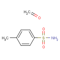Toluenesulfonamide formaldehyde resin formula graphical representation