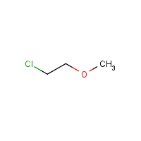 beta-Chloroethyl methyl ether formula graphical representation