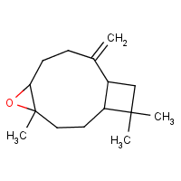beta-Caryophyllene epoxide formula graphical representation