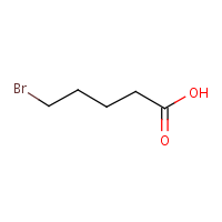 5-Bromovaleric acid formula graphical representation