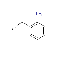 2-Ethylaniline formula graphical representation