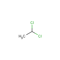 1,1-Dichloroethane formula graphical representation