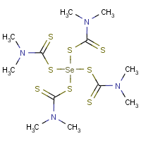 Methyl selenac formula graphical representation