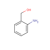2-Aminobenzyl alcohol formula graphical representation