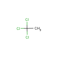 1,1,1-Trichloroethane formula graphical representation