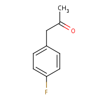 (4-Fluorophenyl)acetone formula graphical representation