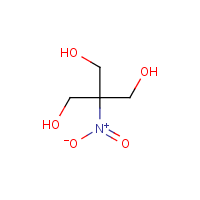 2-Hydroxymethyl-2-nitro-1,3-propanediol formula graphical representation