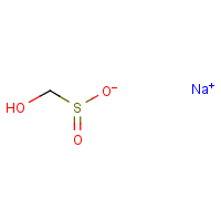 Sodium formaldehydesulfoxylate formula graphical representation