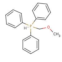 (Methoxymethyl)triphenylphosphonium chloride formula graphical representation
