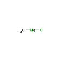 Methylmagnesium chloride formula graphical representation