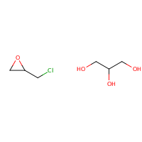 1,2,3-Propanetriol, polymer with (chloromethyl)oxirane formula graphical representation