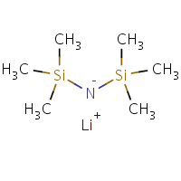 Lithium bis(trimethylsilyl)amide formula graphical representation