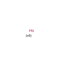 Holmium formula graphical representation