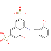 Azomethine H formula graphical representation