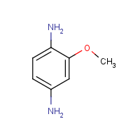 2-Methoxy-1,4-benzenediamine formula graphical representation