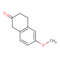 6-Methoxy-2-tetralone formula graphical representation