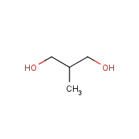 2-Methyl-1,3-propanediol formula graphical representation