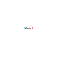 Cadmium oxide formula graphical representation