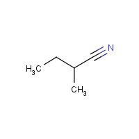 2-Cyanobutane formula graphical representation
