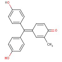 Rosolic acid formula graphical representation