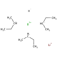 Lithium tri-sec-butylborohydride formula graphical representation
