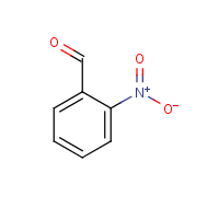 2-Nitrobenzaldehyde formula graphical representation