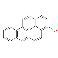 3-Hydroxybenzo(a)pyrene formula graphical representation