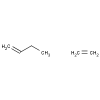 1-Butene, polymer with ethene formula graphical representation