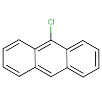 9-Chloroanthracene formula graphical representation