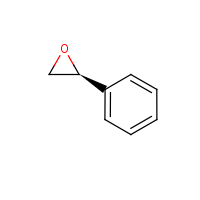 (S)-Styrene oxide formula graphical representation