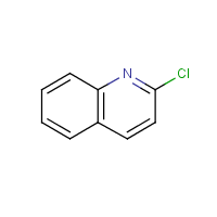 2-Chloroquinoline formula graphical representation