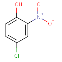 4-Chloro-2-nitrophenol formula graphical representation