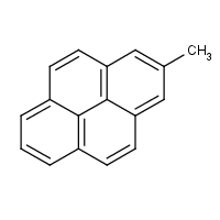 2-Methylpyrene formula graphical representation