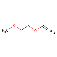 1-Methoxy-2-vinyloxyethane formula graphical representation