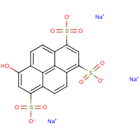 Pyranine formula graphical representation