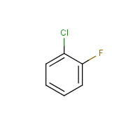 1-Chloro-2-fluorobenzene formula graphical representation
