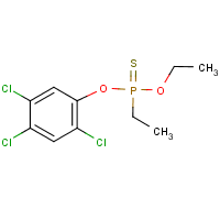 Trichloronate formula graphical representation