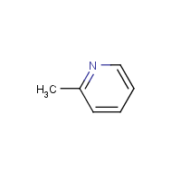 2-Picoline formula graphical representation