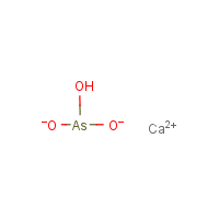 Calcium arsenite formula graphical representation