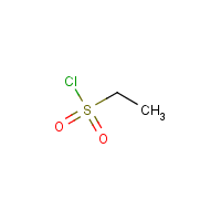 Ethanesulfonyl chloride formula graphical representation