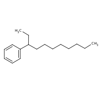 Benzene, (1-ethylnonyl)- formula graphical representation