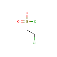 Ethanesulfonylchloride, 2-chloro- formula graphical representation