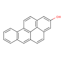 Benzo(a)pyren-2-ol formula graphical representation