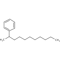 Benzene, (1-methyldecyl)- formula graphical representation