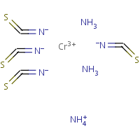 Reinecke salt formula graphical representation