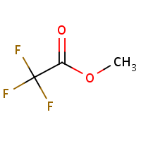 Methyl trifluoroacetate formula graphical representation