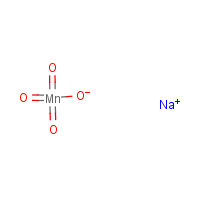 Sodium permanganate formula graphical representation